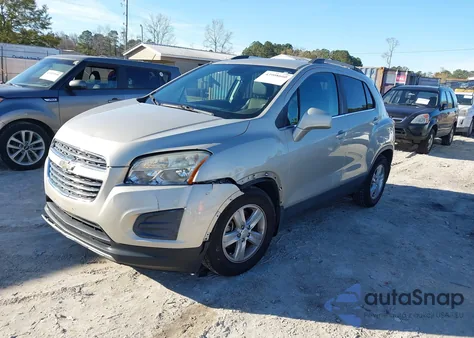 2016 Chevrolet Trax Lt z USA, uszkodzony, nr VIN 3GNCJLSB8GL142224
